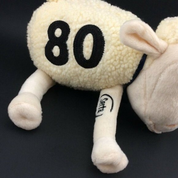 Serta Plush Sheep 80th Anniversary Edition Stuffed Animal Promo Counting Lamb - Picture 10 of 12